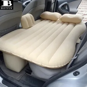 inflatable car sex airbed durable comfort folding portable blow up car backseat travel air bed mattress include pillow