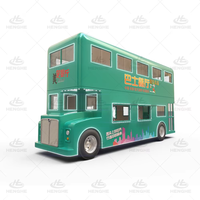 Food Truck Bus Grande Mode Entièrement Équipé Kiosque Espresso Café Remorque Van Caravane Vintage Conteneur Café