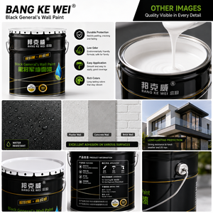 Pintura para Paredes Negra BANG KE WEI, Acabado Negro Premium, Textura de Alta Calidad, Fuerte Adhesión para Paredes - Product Image 6