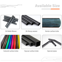 Tube en fibre de carbone 3K de 90 mm de grand diamètre, léger et haute résistance, pour drones, robots, aérospatiale, vente en gros, certifié CE/ROHS, directement de l'usine SW