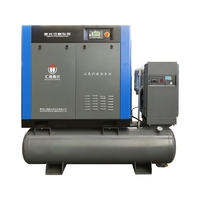 Compresseur HT personnalisé 10 kW 15 kW 22 kW tout-en-un avec grand réservoir pour découpe laser