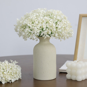 Bouquet de fleurs artificielles « Starry Sky » en silicone rose, caoutchouc souple, haute simulation, pour la décoration de la maison et les mariages - Product Image 3