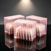 Emballage pliable transparent en PET de qualité alimentaire personnalisé pour la présentation en détail et les coffrets cadeaux de thé aux fruits et de boissons