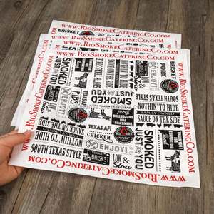 Factory Direct Food Grade Coated <b>Eco</b>-<b>friendly</b> Greaseproof <b>Wrapping</b> <b>Paper</b> Cake Bread Customizable Color Logo 50x70cm Virgin - Product Image 6