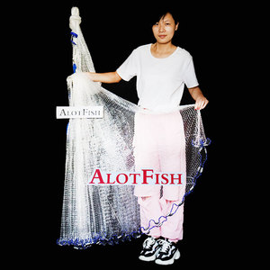10ft 3/8 "Mesh Draw string America Style Blei kette Cast Net Catch Shrimp - Product Image 5