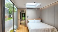 Maison Capsule Spatiale, Cabine Apple, Cabine Modulaire Intelligente, Hôtel Capsule Préfabriqué, Tiny Pod, Cabine Cuisine/Chambre Zcamp A7Q