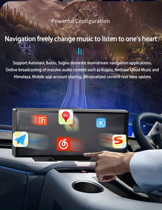 Pantalla Táctil Portátil Carlink de 10.26 Pulgadas con Navegación Inteligente Inalámbrica para Coche Compatible con Android Auto y Carplay - Product Image 6