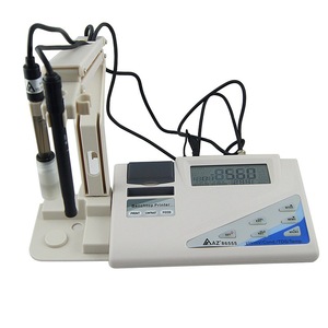Medidor de Calidad del Agua de Escritorio AZ86555, pH, EC, TDS, Salinidad, Temperatura - Product Image 1