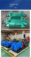 Pompe de puits multi-étages à haute pression et grand débit, pompe de surpression à moteur CC pour circulation d'eau chaude et drainage de pipeline DN250
