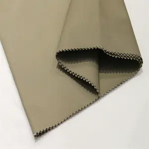 Fabrika toptan dokuma tuval Polyester CVC pamuk giyim şef üniforma için dokuma kumaşlar