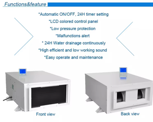 Nuevo y Potente <span class=keywords><strong>Deshumidificador</strong></span> Comercial Eléctrico de Techo de 250L/Día con Gran Flujo de <span class=keywords><strong>Aire</strong></span> para Plantas de Manufactura y Talleres - Product Image 5