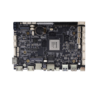 Nueva Placa Base Rockchip RK3588 con 8G de Memoria DDR4, 32G SATA, Doble Canal, Video 8K, NPU de 6TOPs, WiFi6, GMAC, Placa de IA para Aplicaciones de Borde