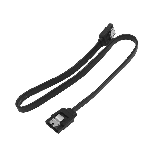 TISHRIC SATA 3.0 III Hard Disk Drive Data Cable HDD SSD Cord Line 7Pin Sata Cable 6Gbps 40CM Dual Straight Cable for SATA Device
