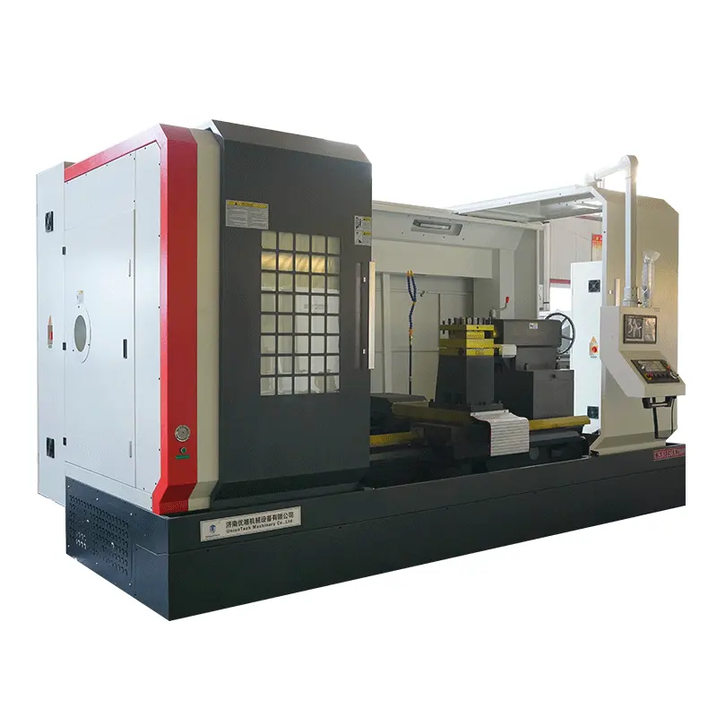 Ağır cnc torna makinesi cnc torna makinesi CK61150 * 1500mm yüksek hassasiyetli