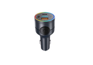 Reproductor MP3 para Auto AGETUNR BH501 con Salida AUX, Transmisor FM, Carga Rápida QC3.0 de 18W, Carga Rápida Tipo-C de 20W, 9 Modos de Luz, Activación por Voz del Teléfono - Product Image 3