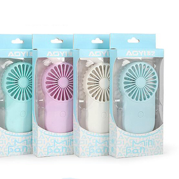 Заводская летняя удобная портативная пластиковая игрушка, Маленький Карманный ручной вентилятор для домашнего и наружного применения