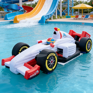 Modèle de voiture de course gonflable publicitaire GAUSS, design populaire, 25 m, imperméable, durable, gonflable à l'<span class=keywords><strong>air</strong></span>, voiture de course F1 gonflable - Product Image 3