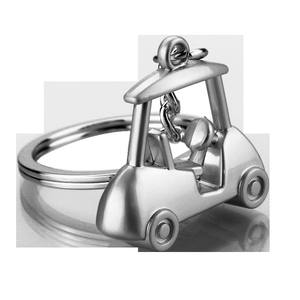 Porte-clés de voiture en métal, cadeaux promotionnels de Golf mini 3D - Product Image 5