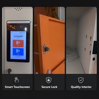 Armadietti Elettronici Intelligenti Self-Service per Saloni di Bellezza, Combinazione di Armadietti Multi-scomparto con Serratura Elettronica