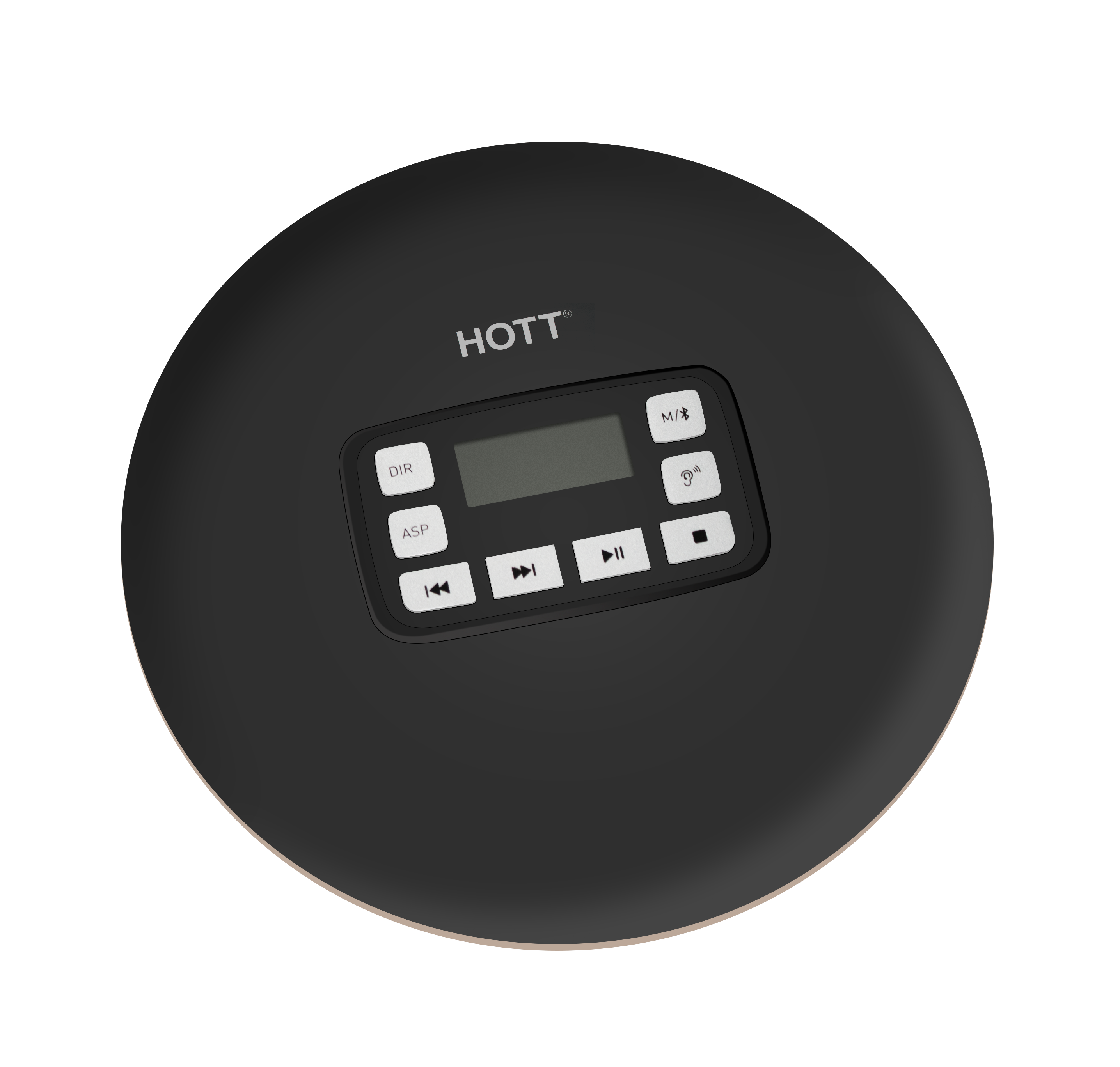 CD музыка автомобиль BT Музыка белый цвет электронный продукт HOTT CD611T портативный CD плеер ЖК-дисплей анти-шок HH