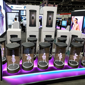 Multi-gebruiker interactieve holografische opslagoplossing voor binnen/buiten, OEM-aangepaste maat, 3D-display voor merkactivatie - Product Image 6