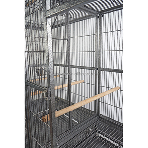 Büyük Ferforje Çevre Dostu Kuş Kafesi Katlanabilir Tasarım Hayvanlar İçin Asılı Standlı Damızlık Aksesuarları İç/Dış Mekan Kutusu Hepsi Bir Arada - Product Image 4