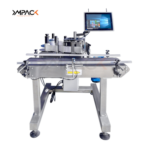 Yamupack ym310p Tự động mã vạch trực tuyến in ấn hộp carton bao bì thực phẩm in ấn nhãn và ghi nhãn máy với băng tải - Product Image 3