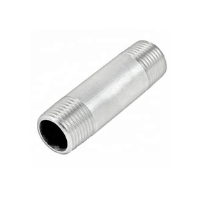 Tiêu Chuẩn Mỹ ASTM A733 Ren Liền Mạch Thép Không Gỉ SS316 Ống Núm Vú SCH80 - Product Image 3