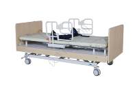 Lit médical électrique réglable pour soins à domicile avec élévateur de transfert de patient intégré pour utilisateurs handicapés