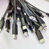 Machine de point de vente USB Type C câble de chargement rapide du téléphone câble de chargeur de données en Nylon tressé