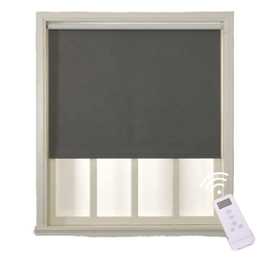 Chine usine personnalisé télécommande stores électriques sans perçage occultant tissu contrôle de la lumière pour salle de bain stores ombre - Product Image 1
