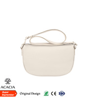 Nouveau sac bandoulière en nylon PU anti-rayures de la marque ACACIA, magnifique sac banane imperméable avec grande capacité, sacs à main zippés pour elle