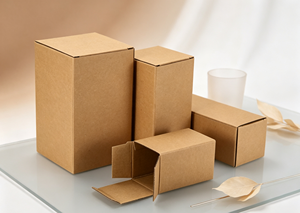 Cajas Ranuradas de Cartón Reciclable de Alta Gama Hechas a Mano y Ecológicas - Product Image 4
