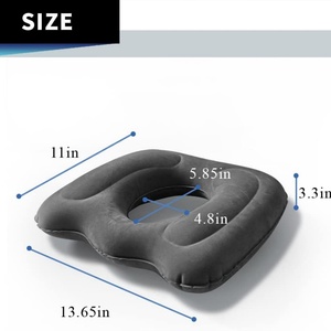 Inflatable Donut <b>Pillow</b> Donut Cushion Portable <b>BBL</b> Life Cushion:Pressure Relief for Hemorrhoid Treatment,Tailbone Pain,Bed Sore - Product Image 5
