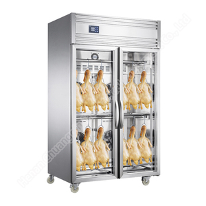 Vitrina de secado de pollo de pato asado, máquina seca de doble puerta, enfriador, armario de secado al aire Industrial - Product Image 5