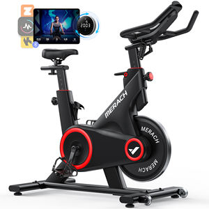 MERACH <span class=keywords><strong>Bicicleta</strong></span> de Ejercicio, <span class=keywords><strong>Bicicleta</strong></span> de Ciclismo Interiores PARA EL Hogar con Resistencia Magnética/Automática, <span class=keywords><strong>Bluetooth</strong></span> Estacionaria, 2 Unidades - Product Image 3