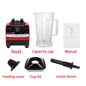 Vente Flash 2025 – Mixeur <span class=keywords><strong>Moulinex</strong></span> Silver Crest SC-1589 à Moteur en Cuivre Pur 4500W, Robot Culinaire 2-en-1 et Mixeur à Smoothies - Product Image 6