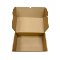 Boîte à chaussures en carton ondulé Kraft personnalisée RDY, emballage en papier recyclable pour l'expédition et la vente au détail de chaussures