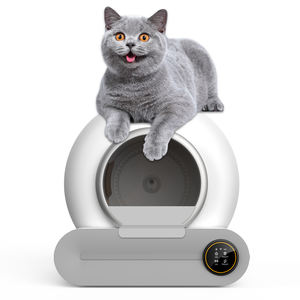 Listo para enviar, entrega rápida, arena para gatos, inodoro de plástico autolimpiante automático para gatos - Product Image 1