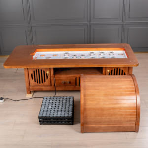 <span class=keywords><strong>Lit</strong></span> de salon électrique moderne en cuir synthétique avec pierres précieuses naturelles, réglable, pour hôtel, salle de sport, massage des pieds, personnalisable - Product Image 5