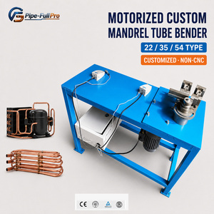 Cintreuse de tubes électrique motorisée pour la fabrication de tubes métalliques sur mesure en petites séries - Product Image 1