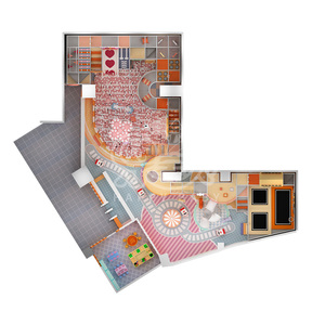 Équipement d'amusement pour enfants sur le thème de l'espace, personnalisé, de haute qualité, blanc, pour <span class=keywords><strong>parc</strong></span> intérieur - Product Image 5