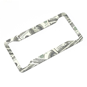 Hot Selling US Standard Aluminum License Plate <b>Frame</b>,custom License Plate <b>Frame</b> - Product Image 4