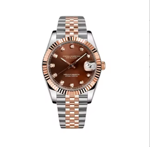 Montre mécanique avec boîtier en acier inoxydable de 36 mm, mouvement NH35 résistant à l'eau, prix de gros - Product Image 2