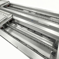 GAOGONG GCH6A Módulo de Guía Lineal CNC de Precisión, Mesa Deslizante con Husillo de Bolas de Aluminio, Motor, Carrera de 100-800mm, Plataforma de Movimiento Lineal
