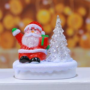 Mini-lumières LED de Noël 1L, blanc chaud, lumières LED Père Noël/Bonhomme de neige, écologiques, alimentées par piles, indice de protection IP20, prix de gros - Product Image 3