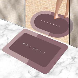 Tapis de sol antidérapant en velours cristal, nouveau modèle 2025, séchage instantané, forte absorption d'eau, style moderne minimaliste pour salle de bain et cuisine - Product Image 5