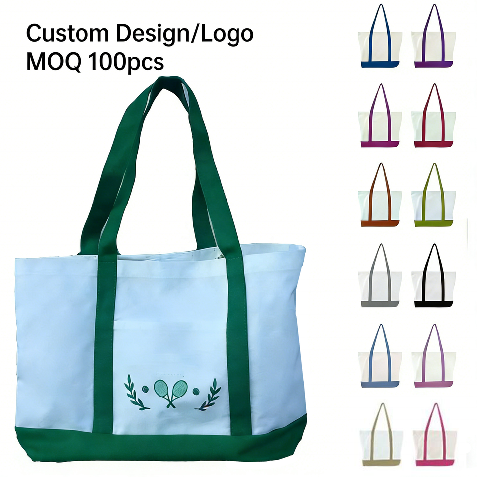Besto Custom Printed Fashion Cotton Canvas Tote Bag Letter Pattern Logo ...