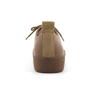 OEM Handmade Classic Design in morbida <span class=keywords><strong>pelle</strong></span> superiore leggero Lace Up Casual Flat Women Walk <span class=keywords><strong>Sneakers</strong></span> - Product Image 4