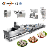 XINLONGJIA Boulette De Viande De Poulet 15/20mm Diamètre Boule De Poisson Faisant La Machine/Boulette De Viande De Porc Produit Ligne